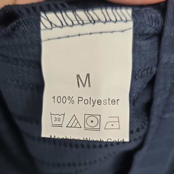 Elegant Navy Button-Down Dress - Picture 7 of 7